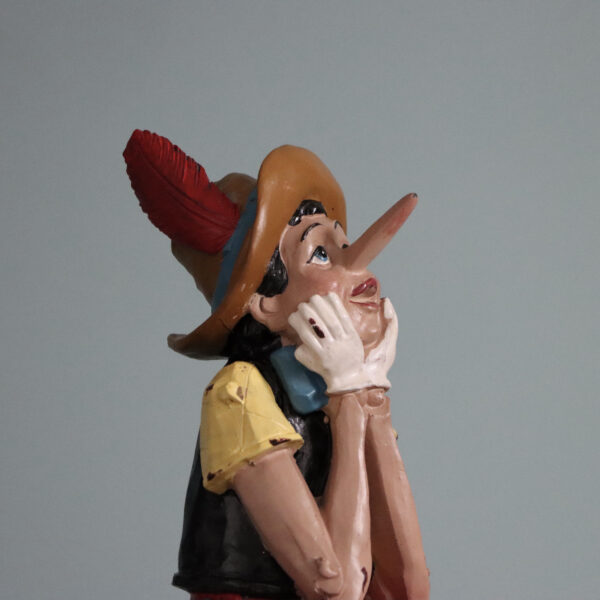 Antique Shelf Sitting Pinocchio - Image 3